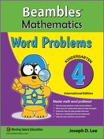 Beambles Mathematics Word Problems Kindergarten Book 4 Singapore Math textbook International