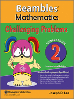 Beambles Mathematics Challenging Problems Kindergarten Book 2 Singapore Math textbook International