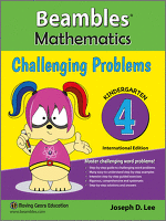 Beambles Mathematics Challenging Problems Kindergarten Book 4 Singapore Math textbook International