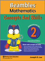 Beambles Mathematics Concepts And Skills Kindergarten Book 2 Singapore Math International