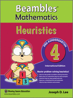 Beambles Mathematics Heuristics Pre Kindergarten Book 4 Singapore Math textbook textbook International