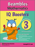 Beambles Mathematics IQ Boosters Kindergarten Book 3 Singapore Math International