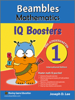 Beambles Mathematics IQ Boosters Pre Kindergarten Book 1 Singapore Math International