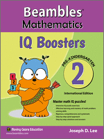 Beambles Mathematics IQ Boosters Pre Kindergarten Book 2 Singapore Math International