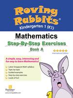 Roving Rabbits Math Step By Step Exercises Kindergarten First Year A Singapore Math International