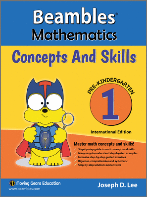 Beambles Mathematics Concepts And Skills Pre Kindergarten Book 1 Singapore Math International
