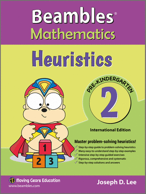Beambles Mathematics Heuristics Pre Kindergarten Book 2 Singapore Math textbook International