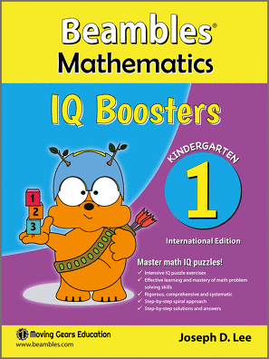 Beambles Mathematics IQ Boosters Kindergarten Book 1 Singapore Math International
