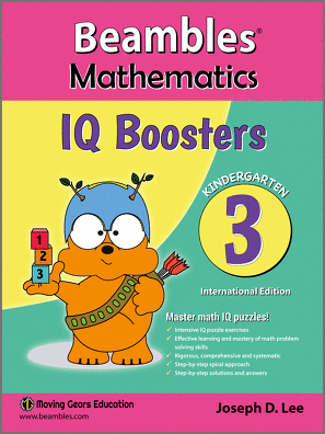 Beambles Mathematics IQ Boosters Kindergarten Book 3 Singapore Math International