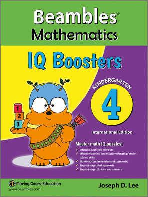 Beambles Mathematics IQ Boosters Kindergarten Book 4 Singapore Math International