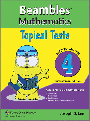 Beambles Mathematics Topical Tests Kindergarten Book 4 Singapore Math International