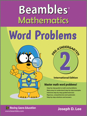 Beambles Mathematics Word Problems Pre Kindergarten Book 2 Singapore Math textbook International